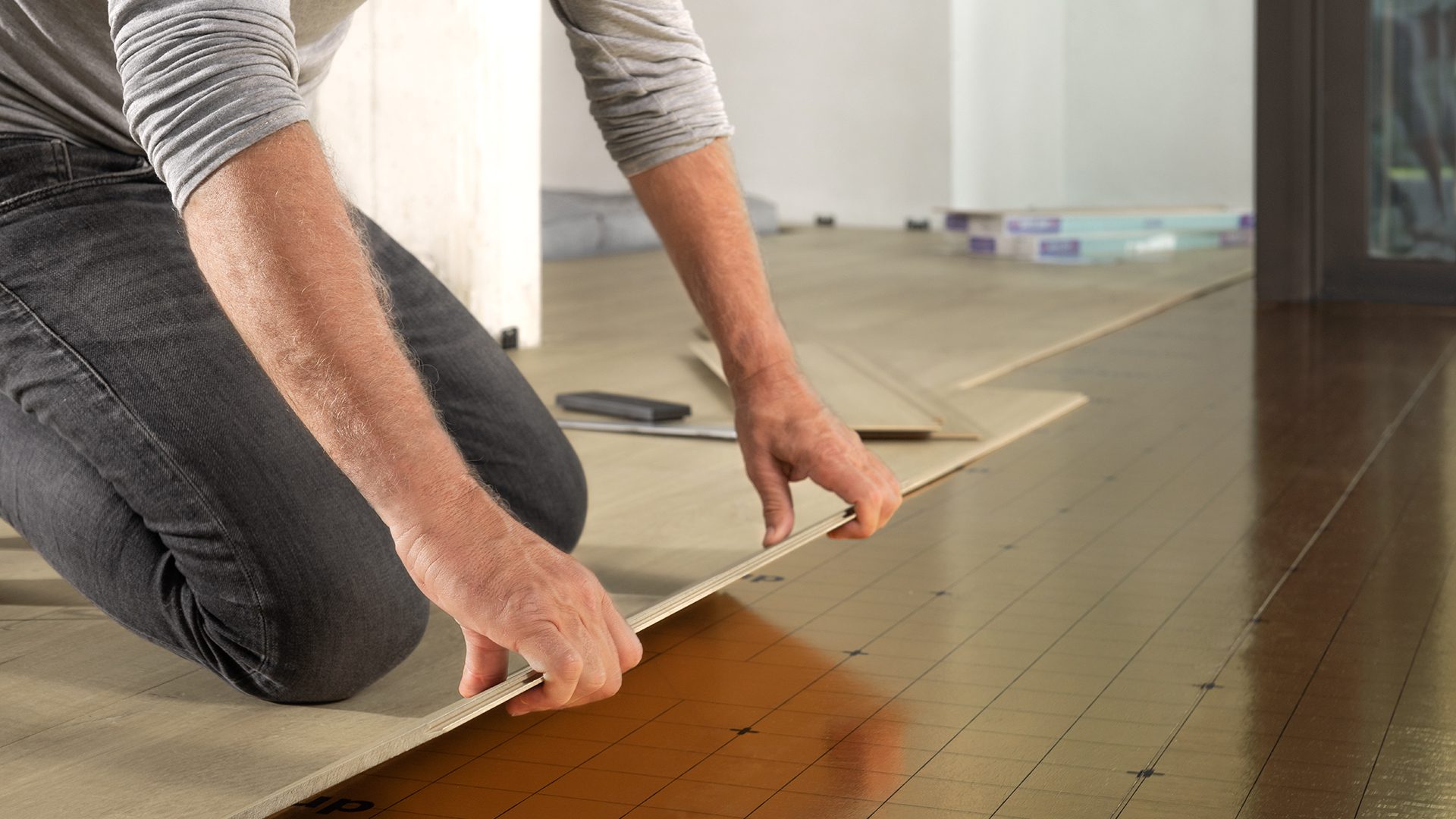 laminate floor fitting